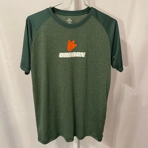 Oregon green t-shirt Size L